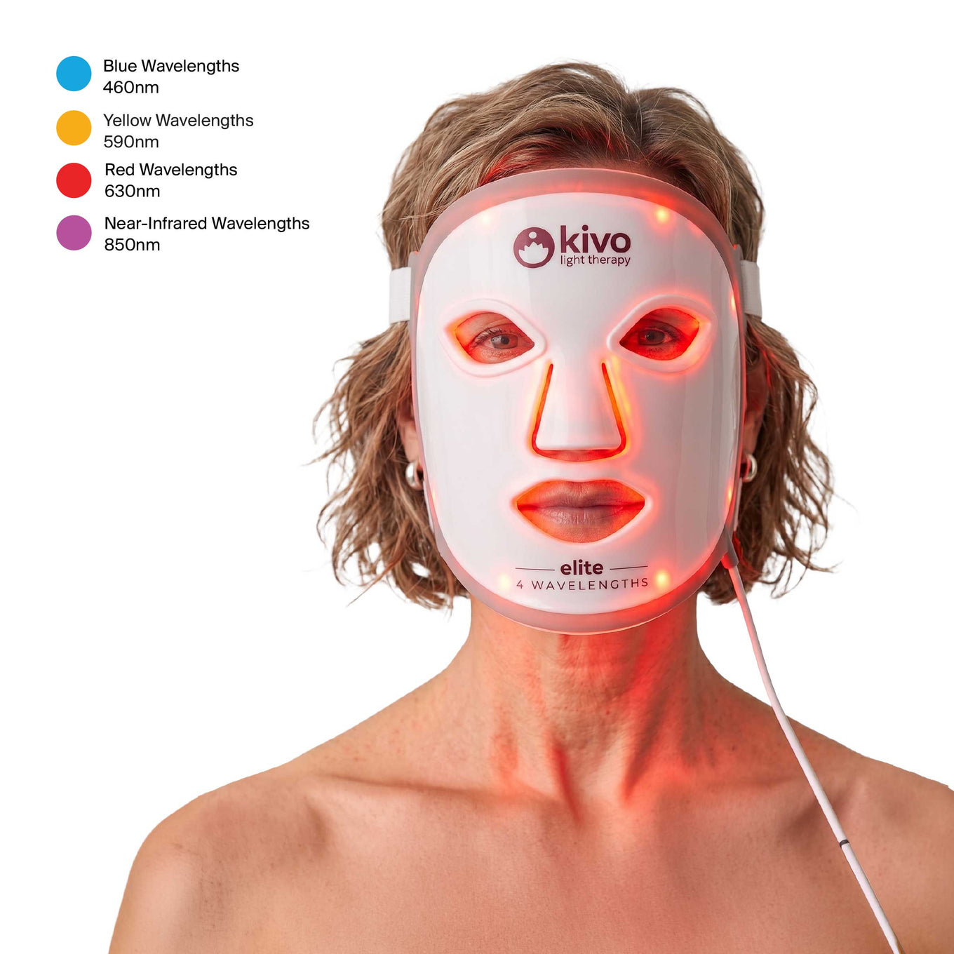 what is the best led face mask for acne and spots and anti-aging - the kivo led light therapy face mask