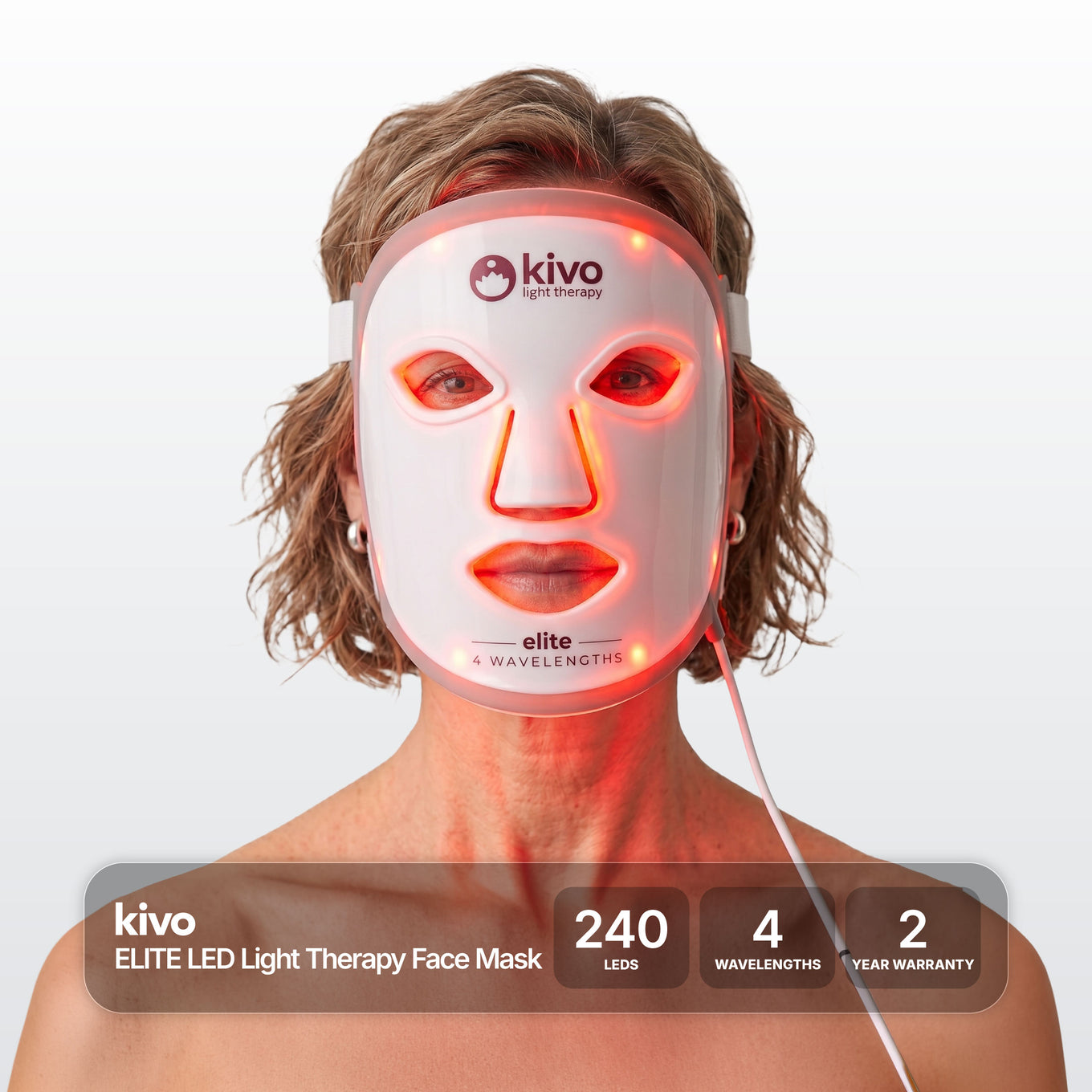 what is the best led face mask for acne and spots and anti-aging - the kivo led light therapy face mask