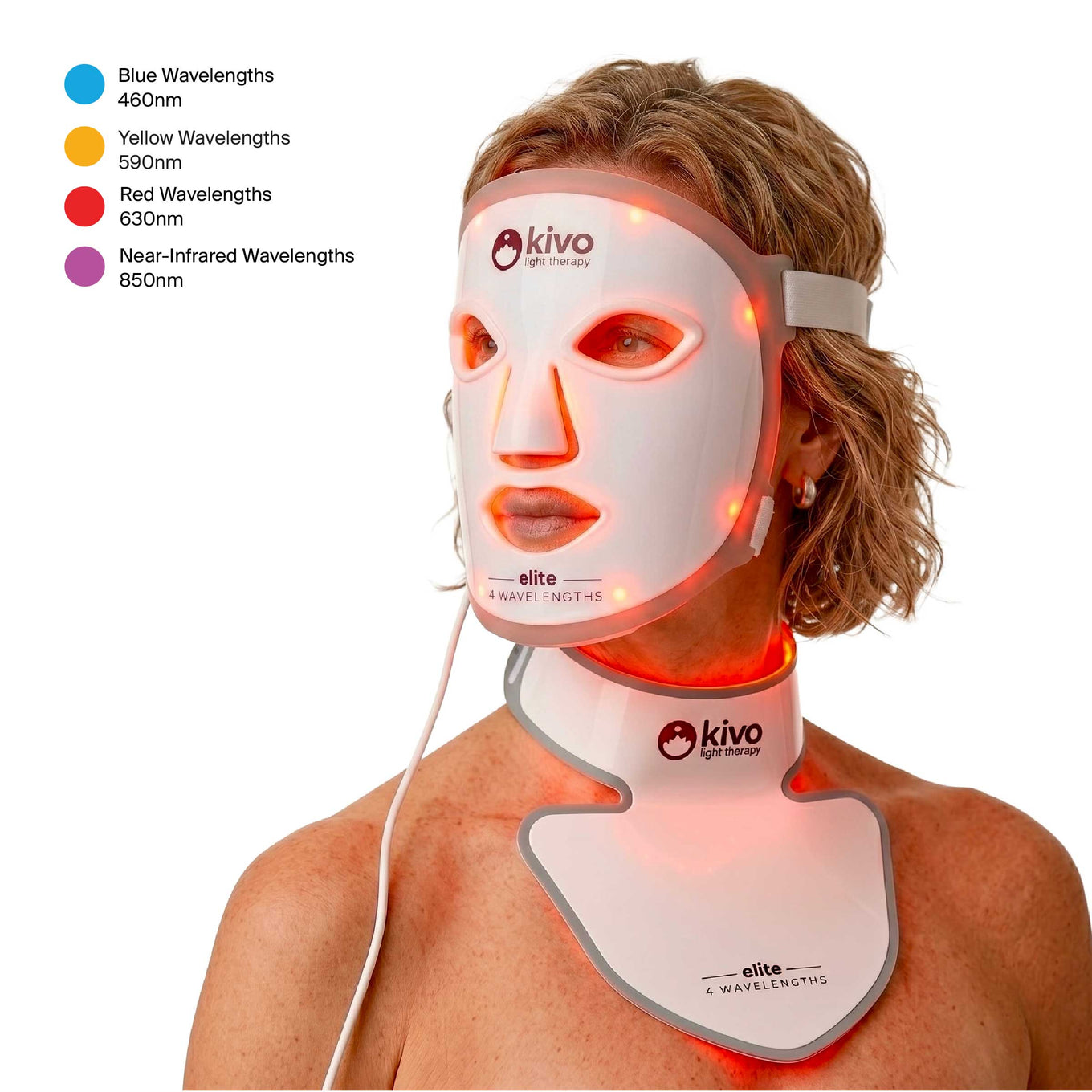 what is the best led face mask for acne and spots and anti-aging - the kivo led light therapy face mask