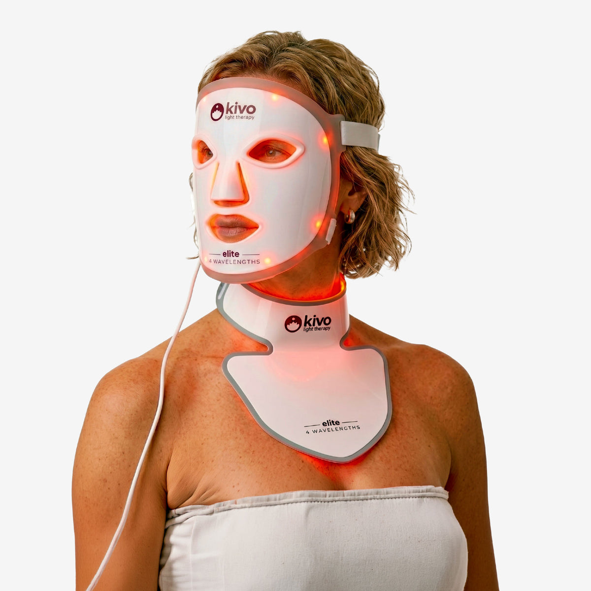 what is the best led face mask for acne and spots and anti-aging - the kivo led light therapy face mask