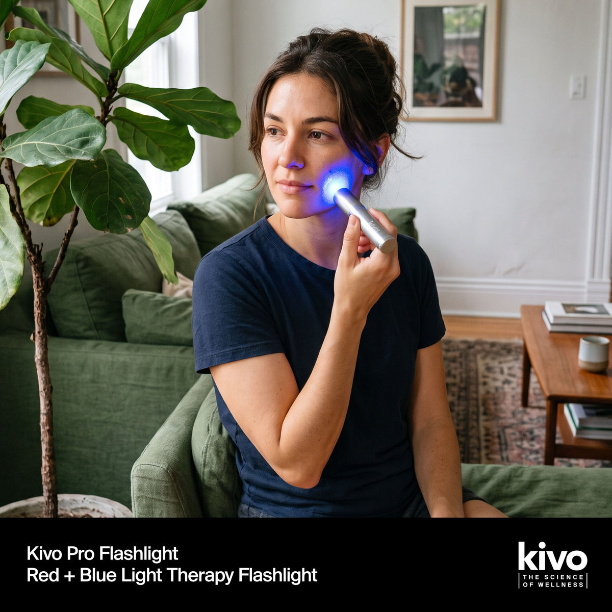 Kivo Pro Flashlight: blue red near-infrared small torch
