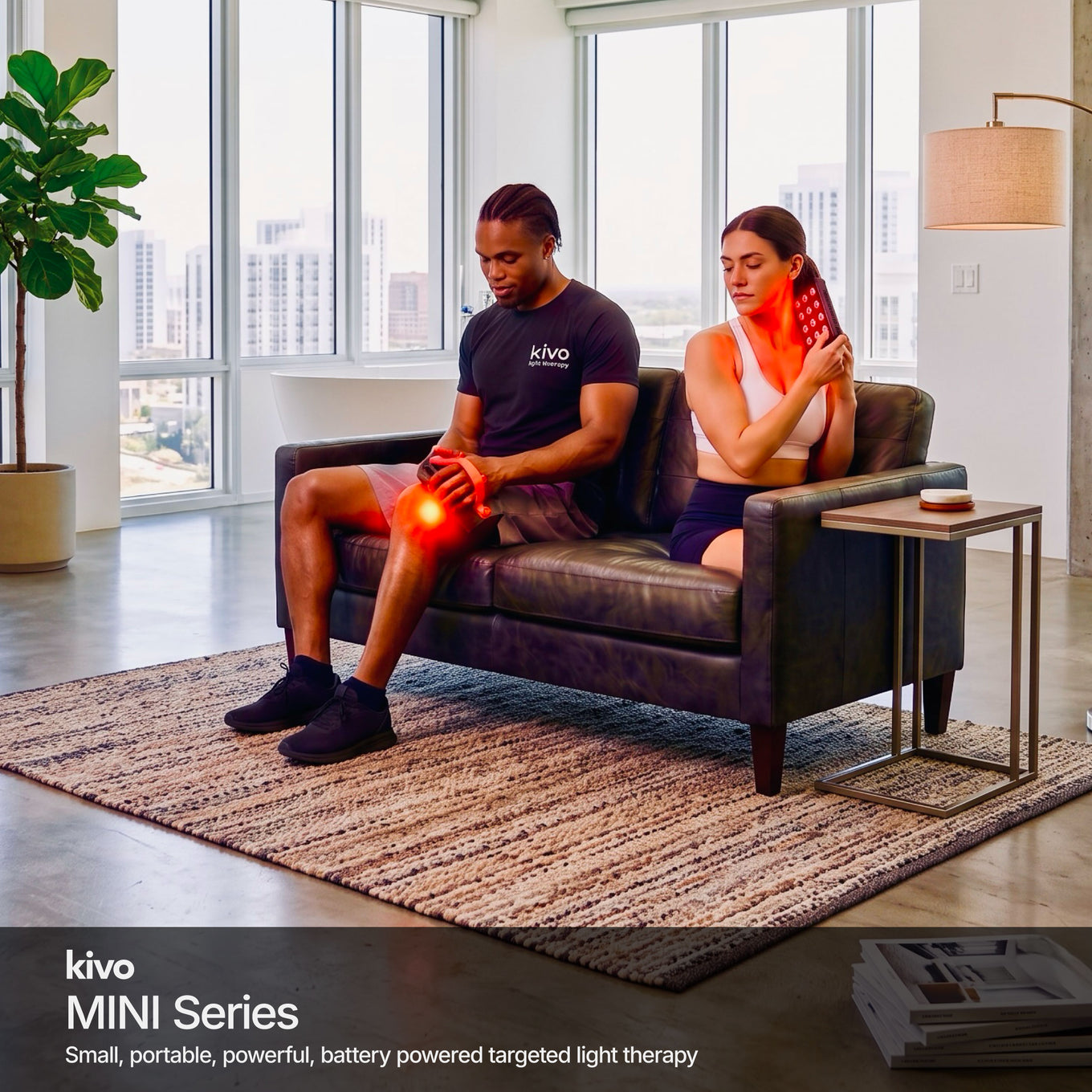 Kivo MINI Series - Small and Portable light therapy panels
