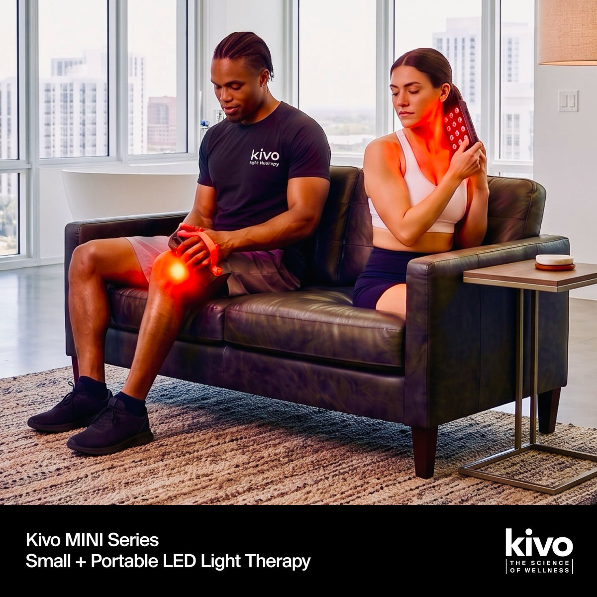 Kivo MINI Series - Small and Portable light therapy panels