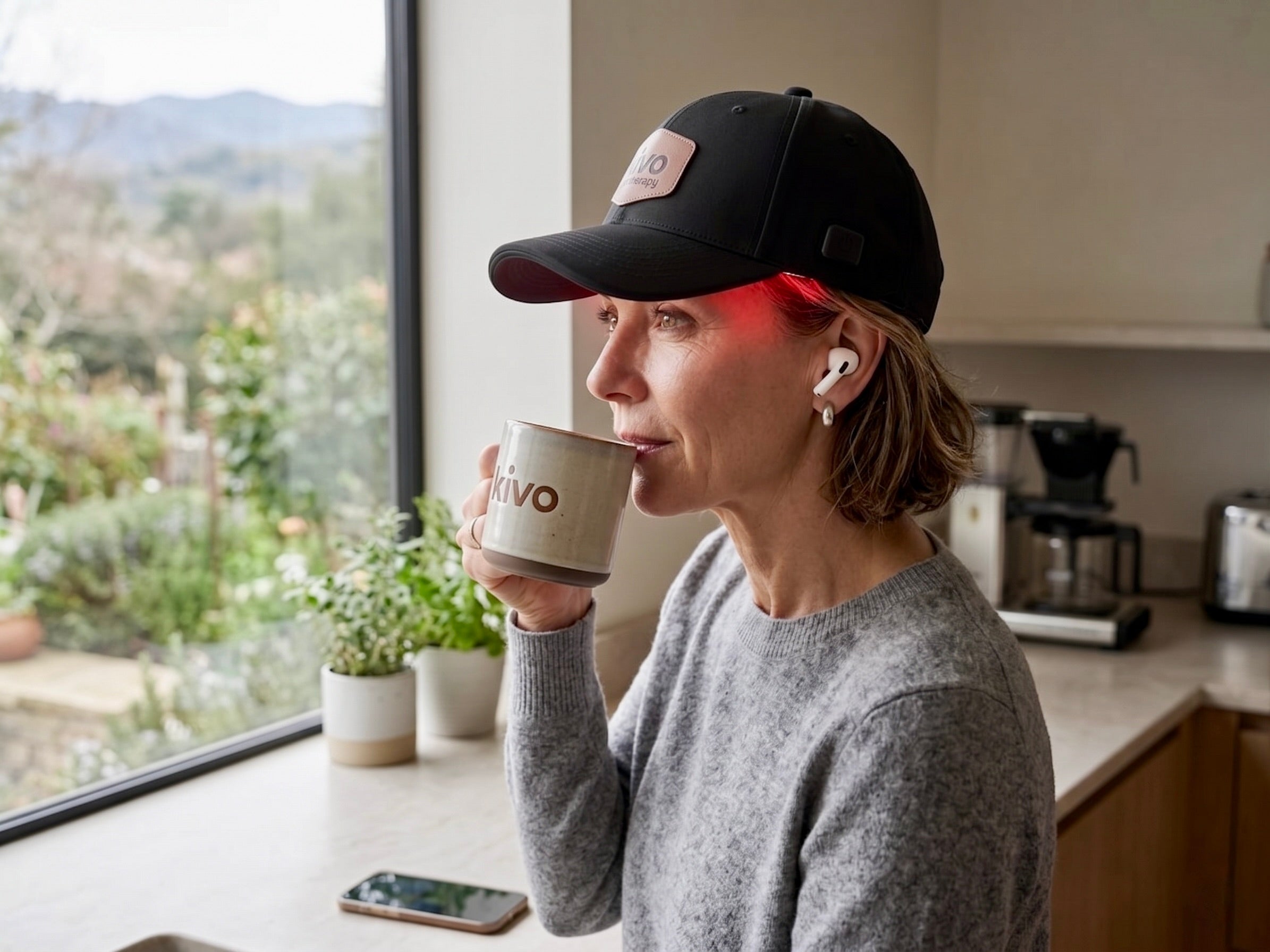 red light cap from Kivo