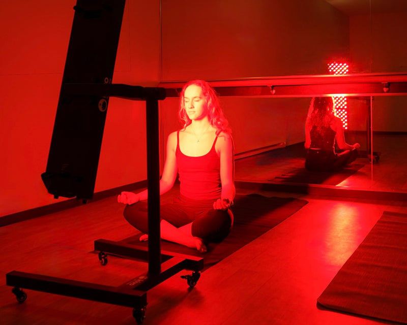 yoga red light therapy