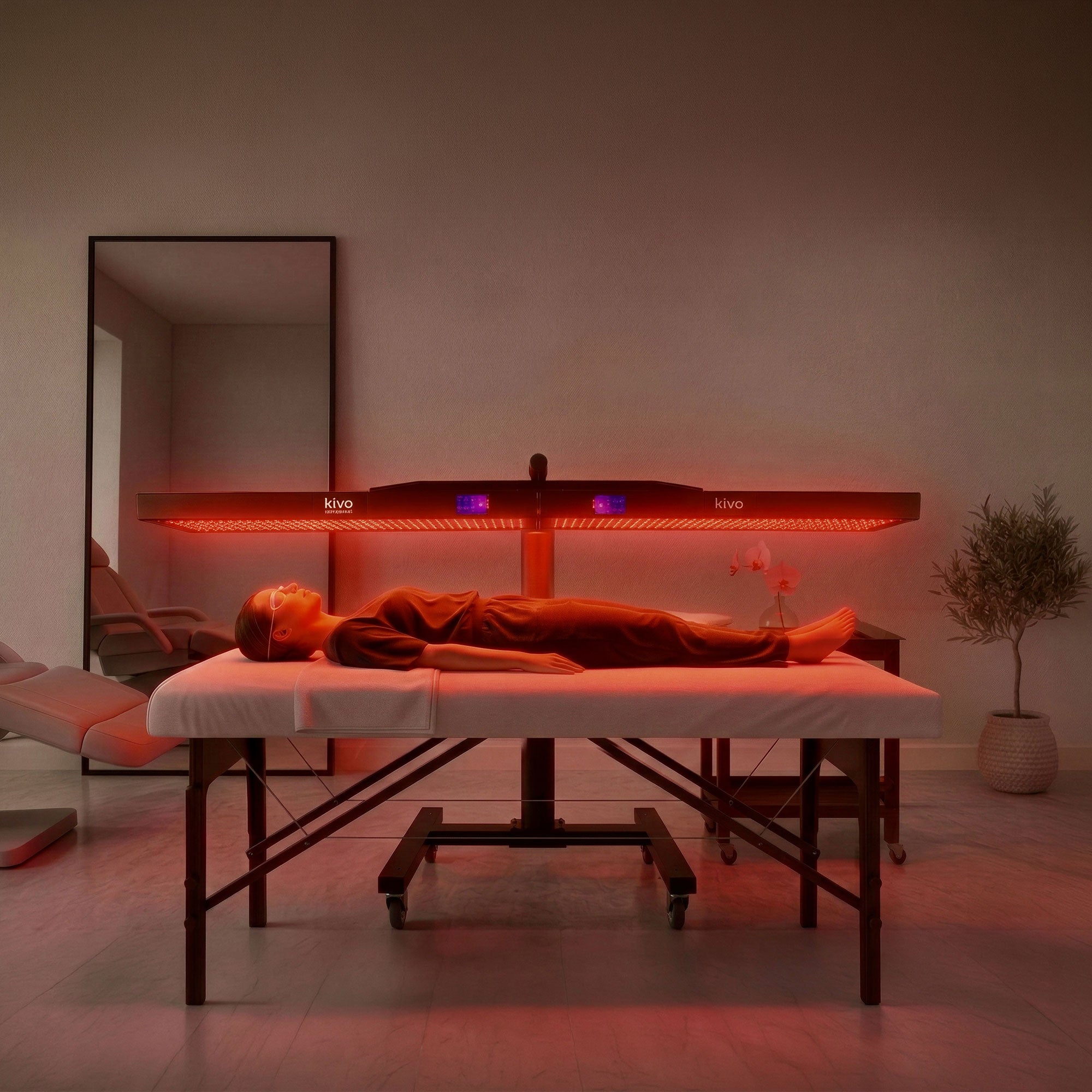 Best Full Body Light Therapy Setup for Business - Dual PRO 1500 System red light therapy from Kivo
