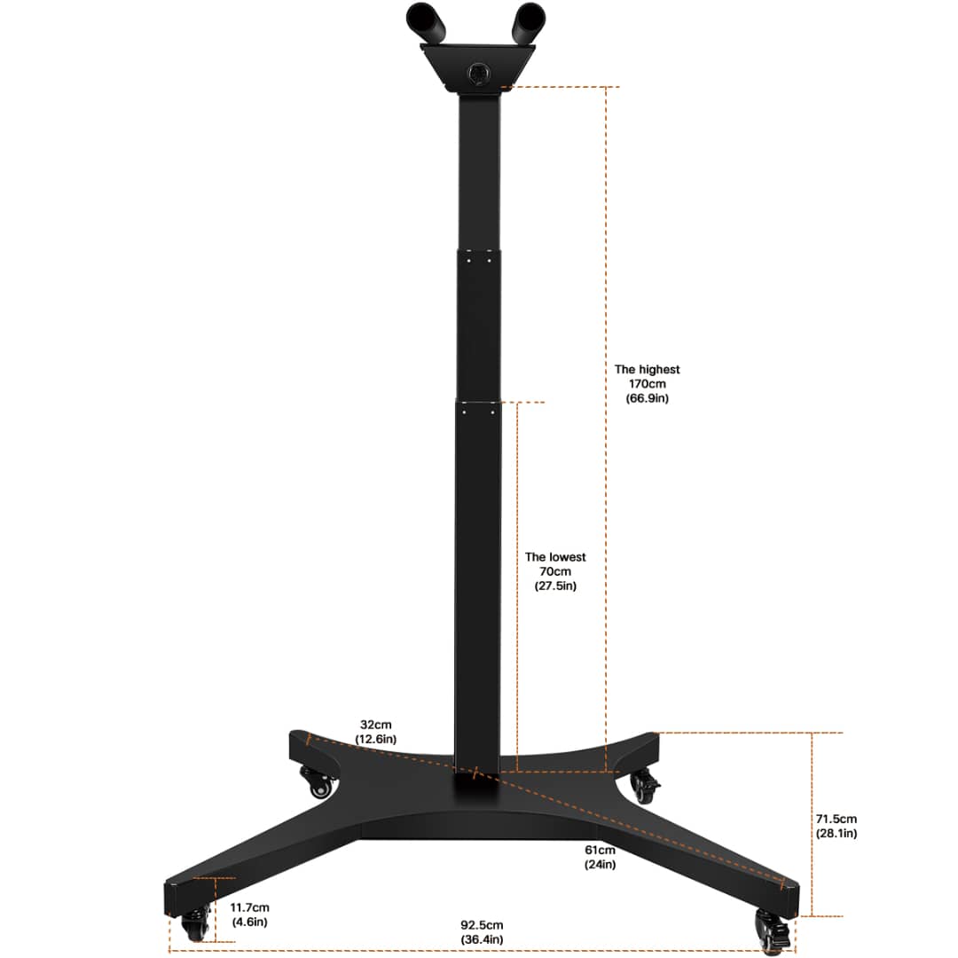 Kivo Stands: Commercial Grade Light Therapy Stands red light therapy from Kivo