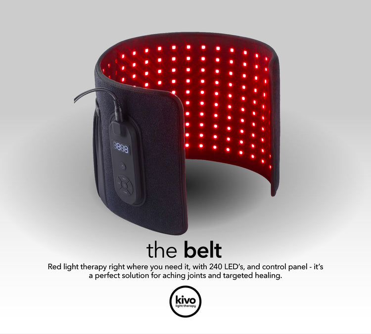 Kivo Belt: Targeted and portable red light red light therapy from Kivo