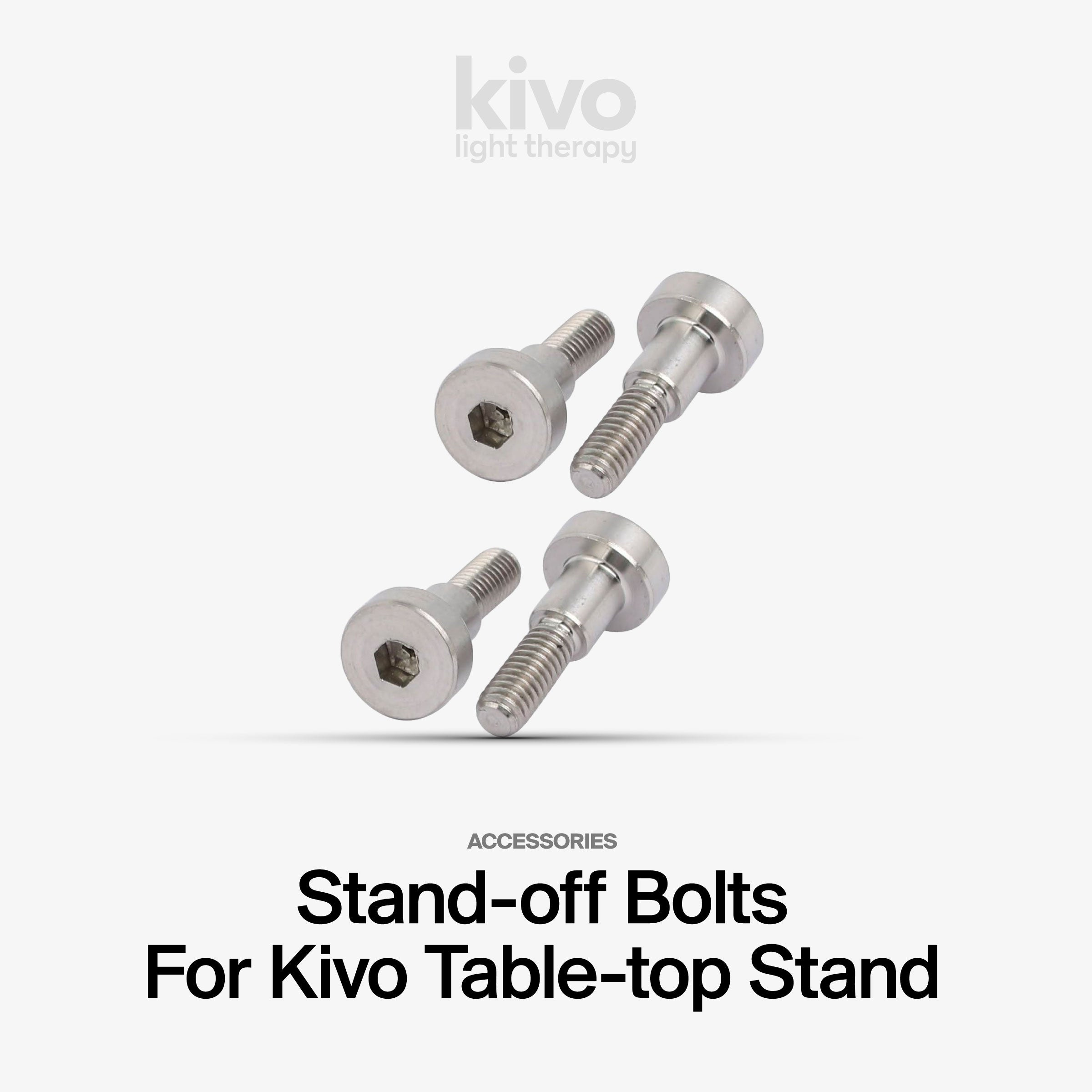 Bolts for Kivo Aluminum 300 Series Stand red light therapy from Kivo