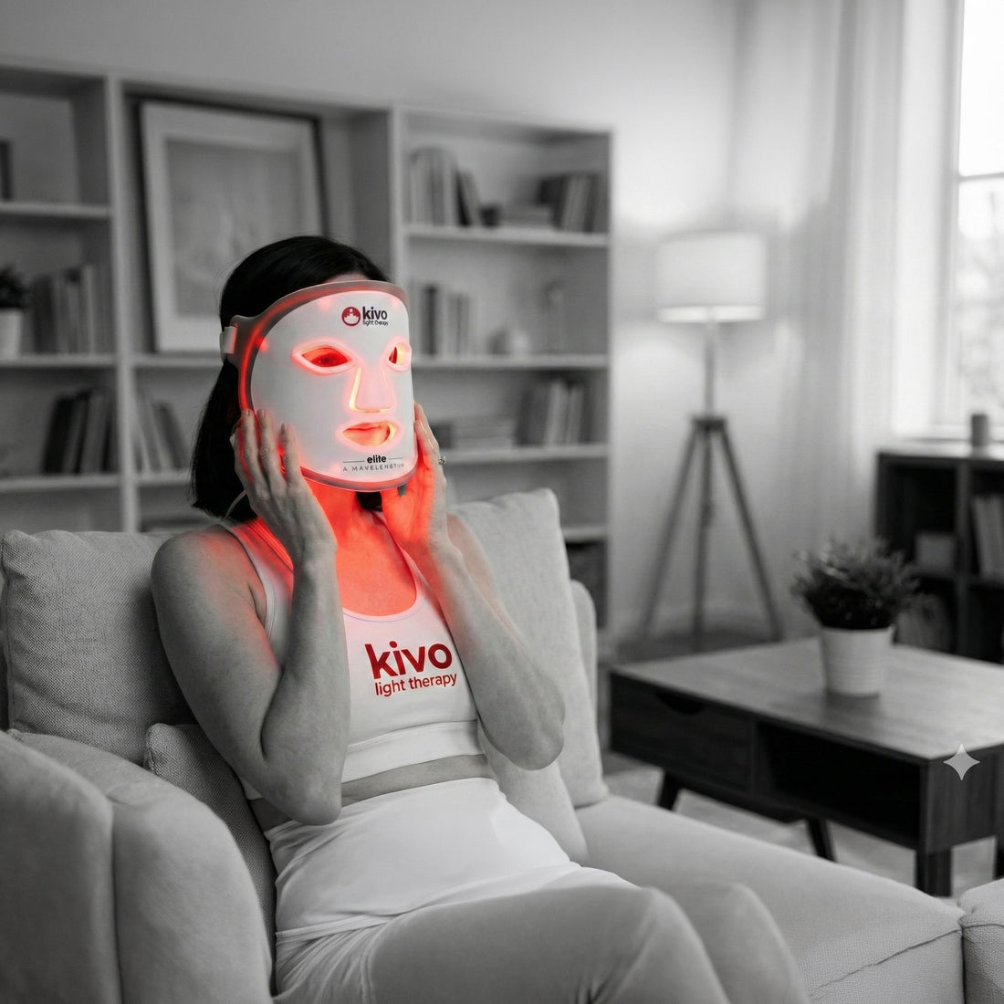 Discount LED face masks red light