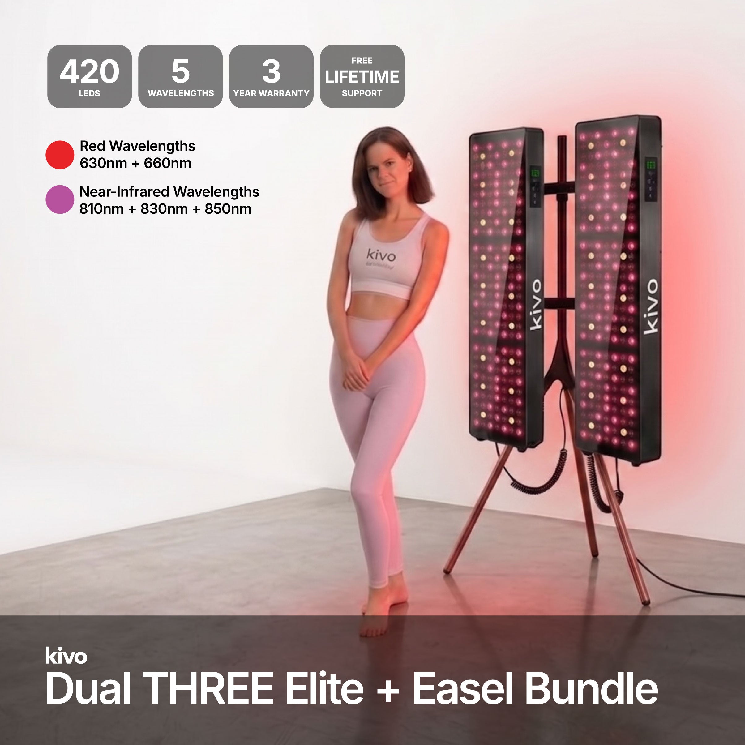Dual Elite 1000 + Easel Stand