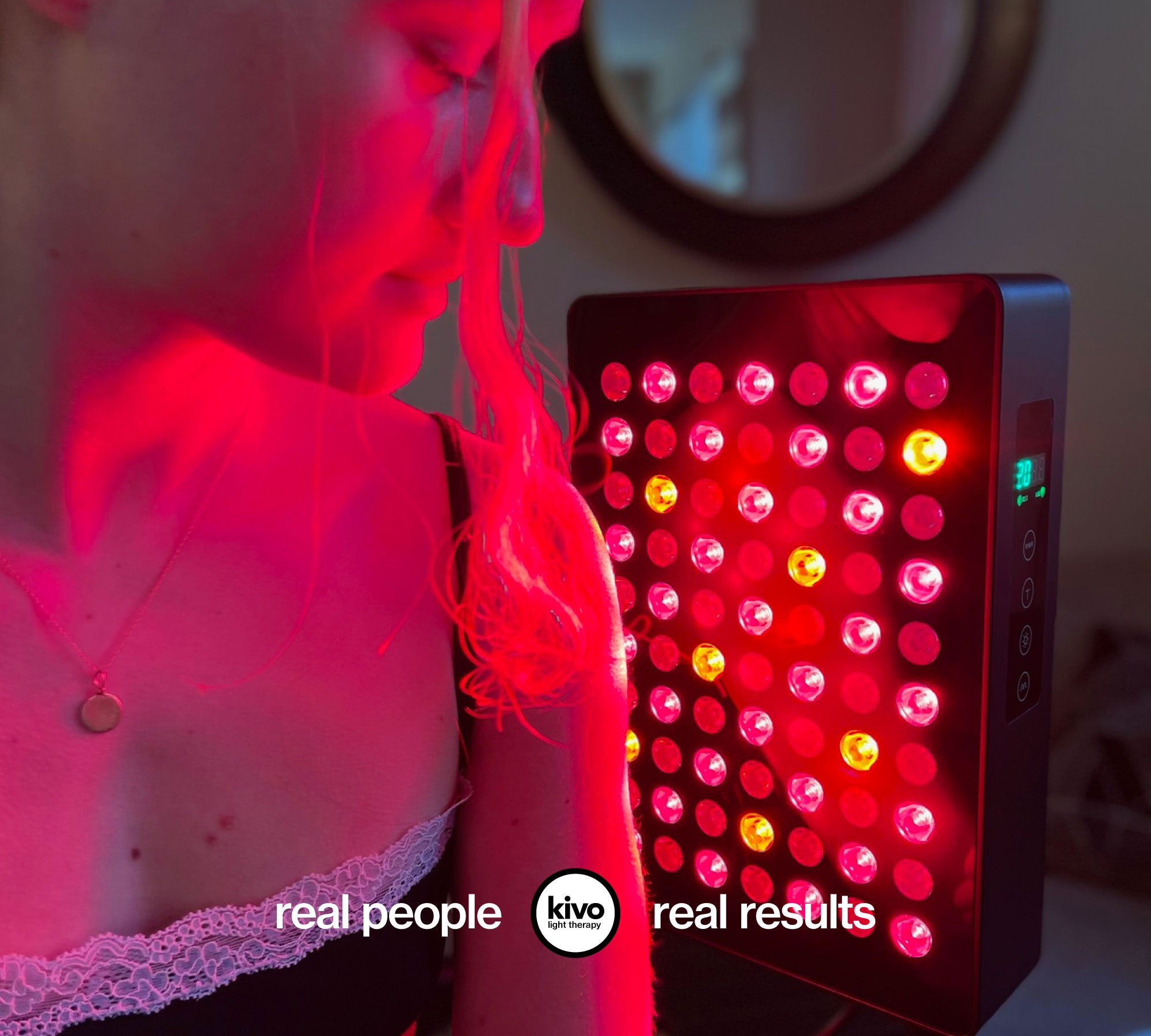 Kivo Elite 300: Premium Portable Red Light Therapy Panel red light therapy from Kivo