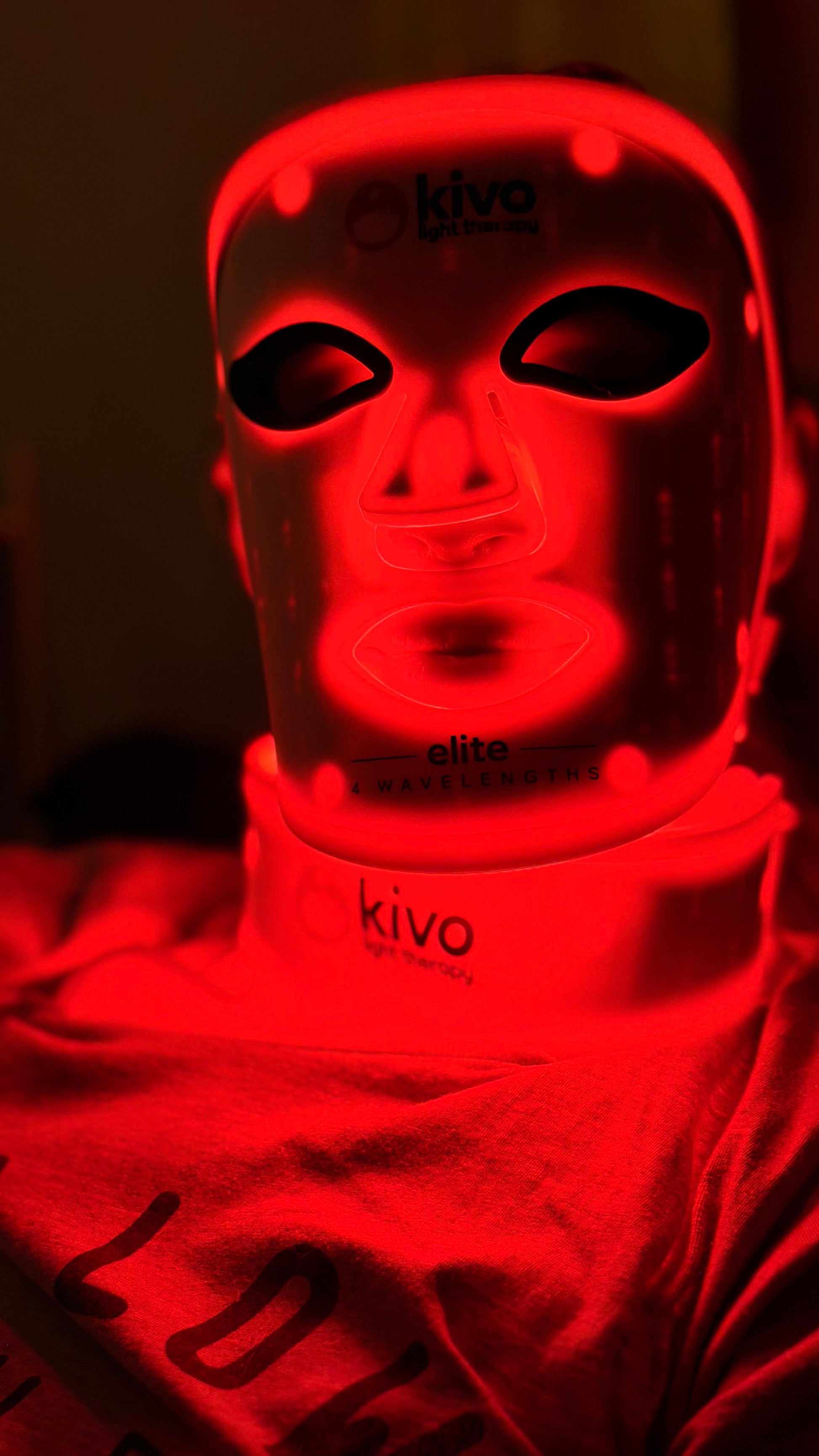 Kivo Black-Out Eye Guards red light therapy from Kivo