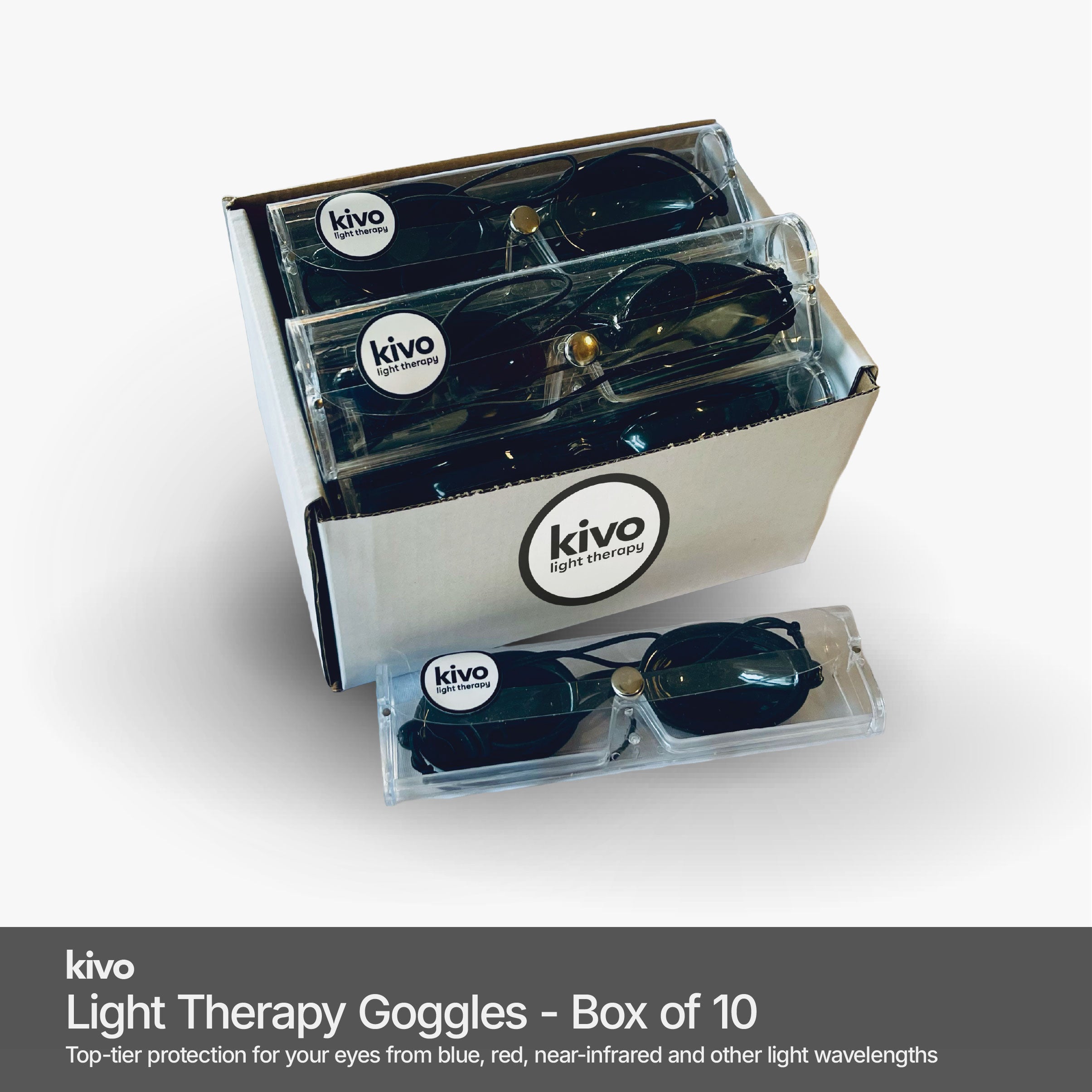 Box of 10 goggles