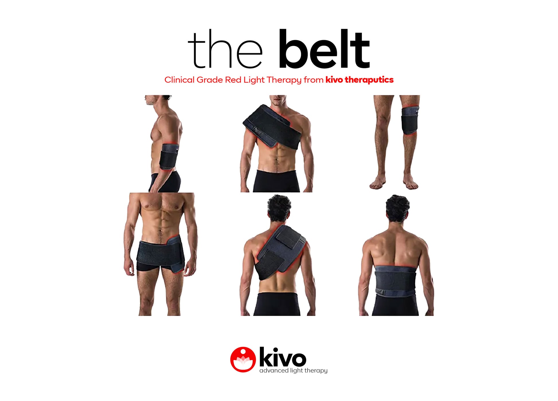 Kivo Belt: Targeted and portable red light red light therapy from Kivo