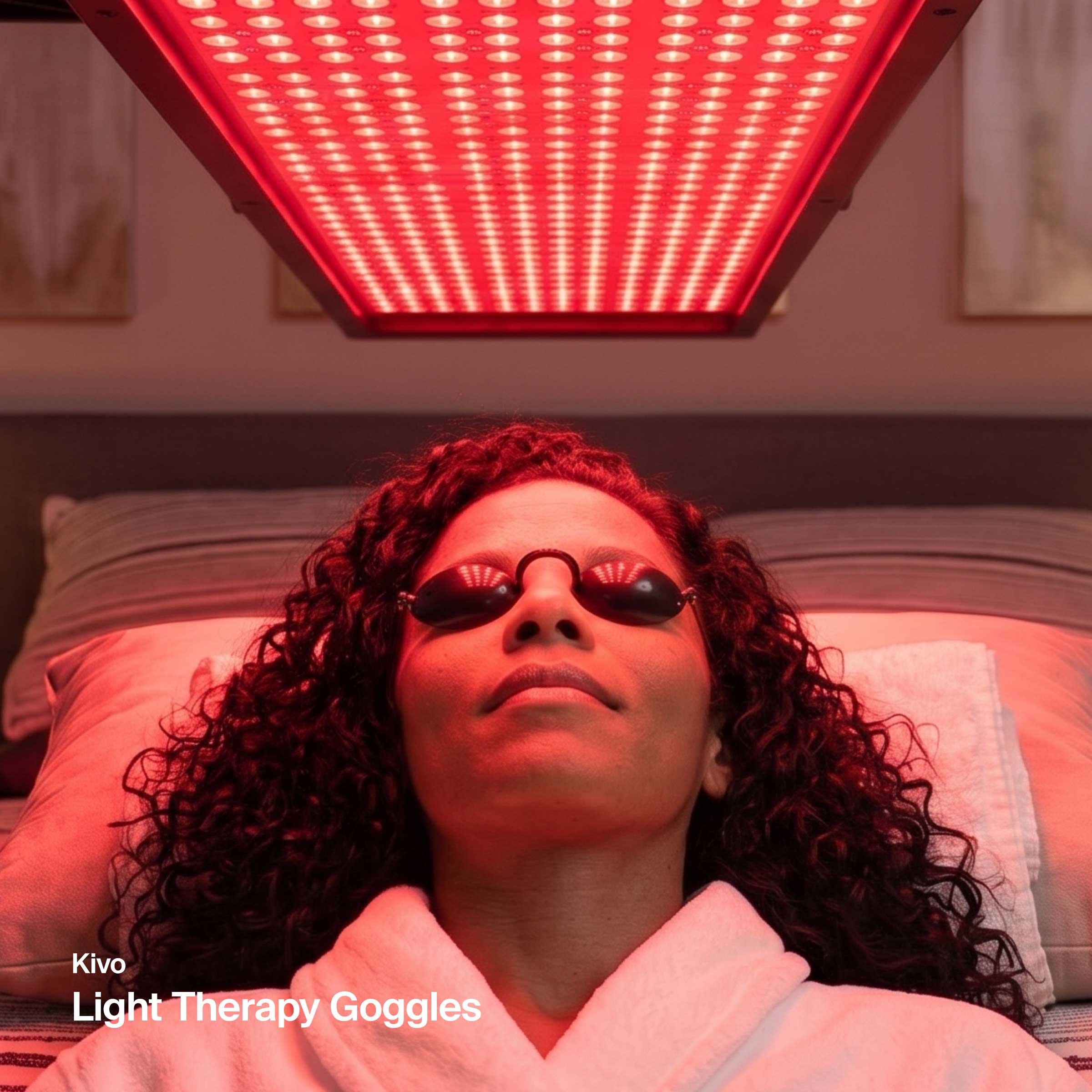 Kivo Goggles: Blue, NIR, and Light Therapy Eye Goggles