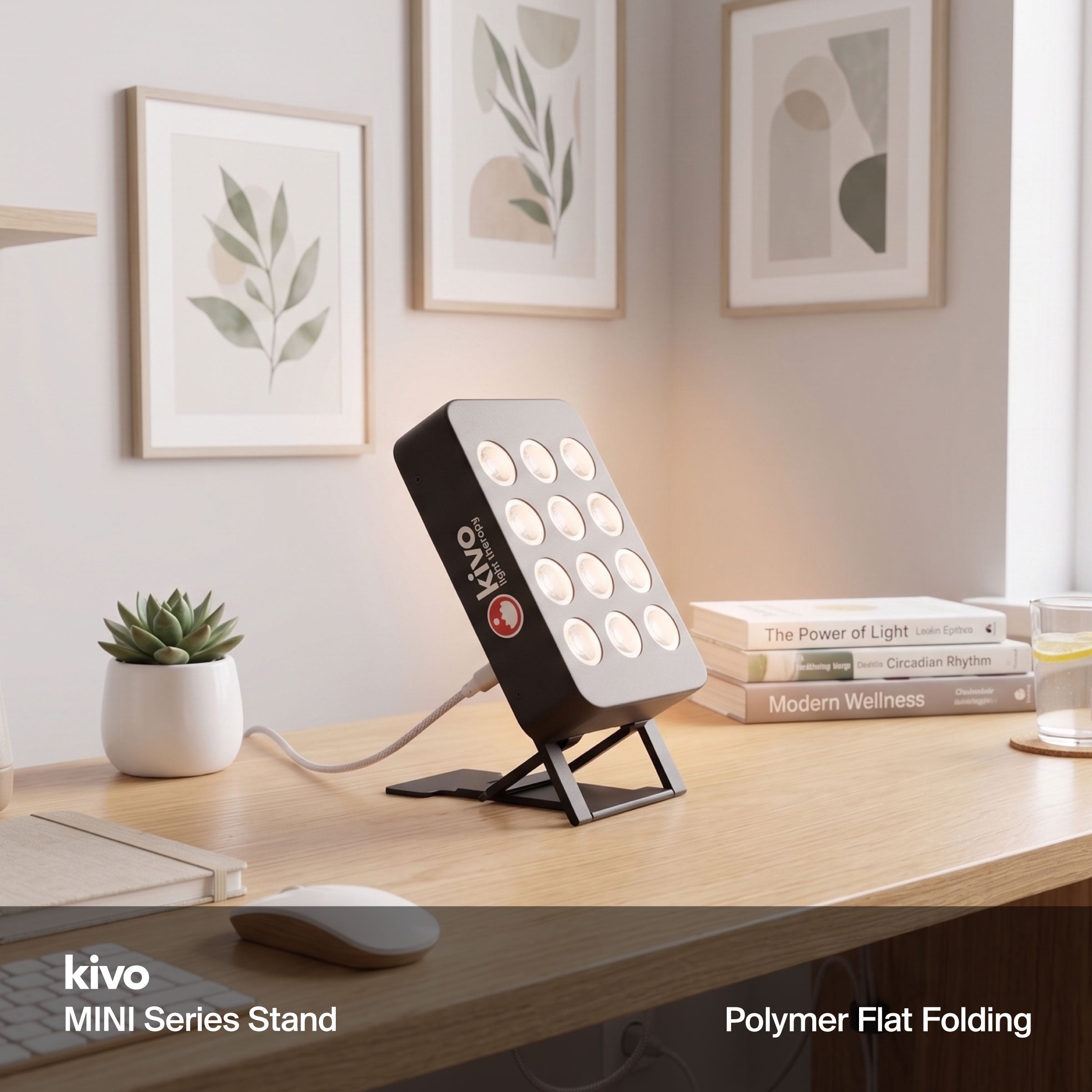 Kivo Vital MINI: Small and Portable Light Therapy Panel – Kivo Red