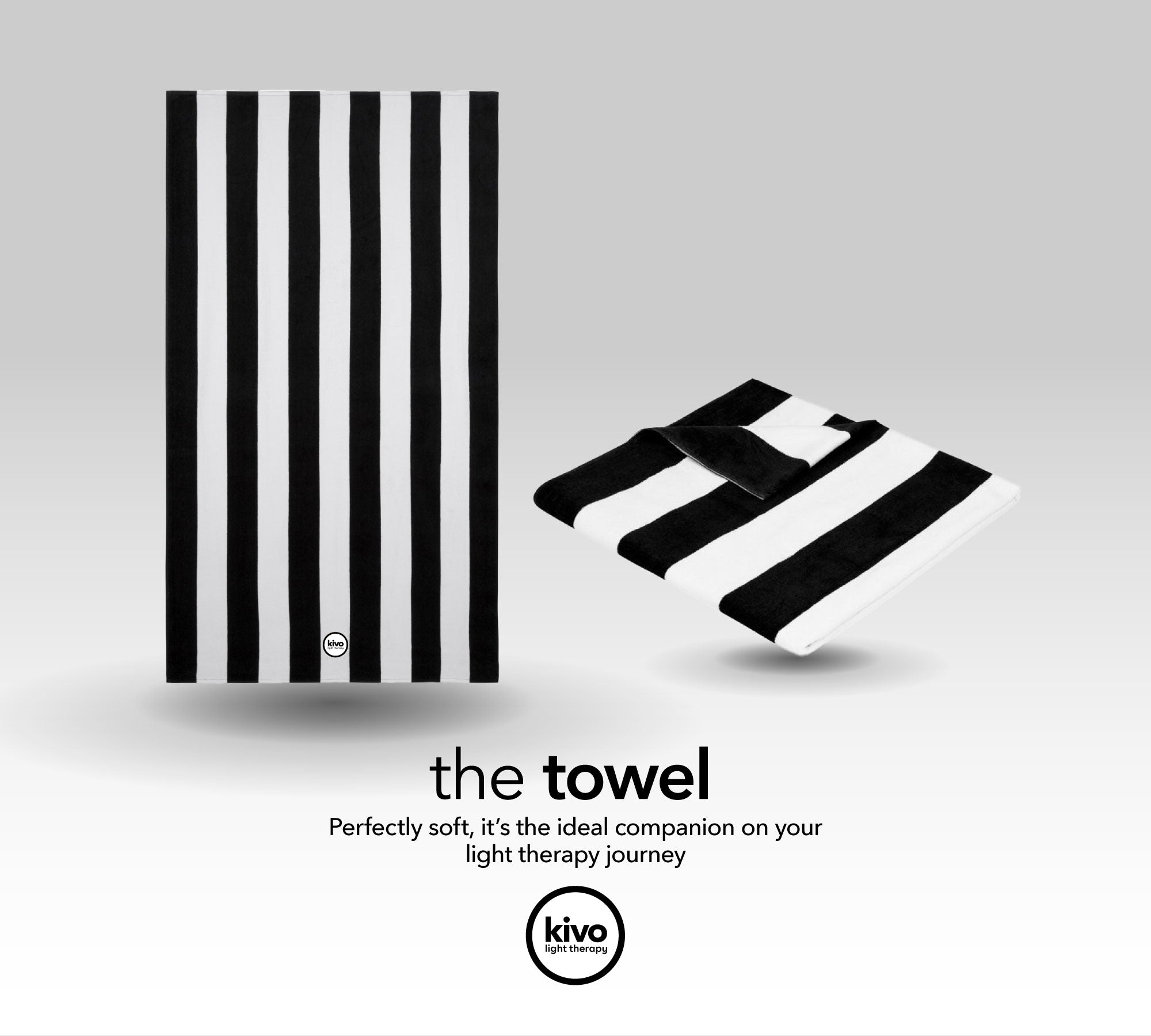 Kivo Towel: The perfect compliment to your care routines red light therapy from Kivo