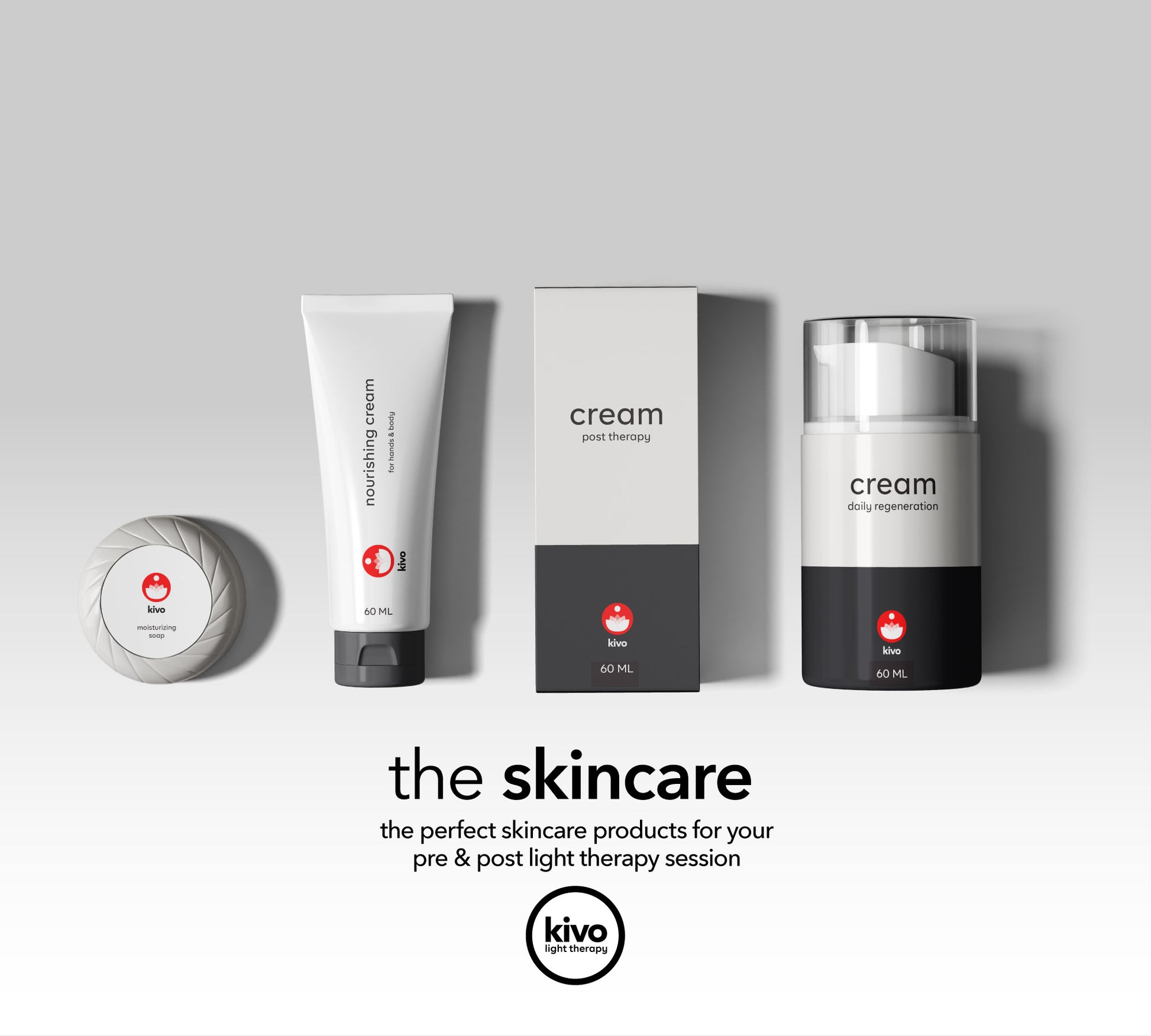Kivo Skin: The perfect skincare products for pre & post red light therapy sessions red light therapy from Kivo