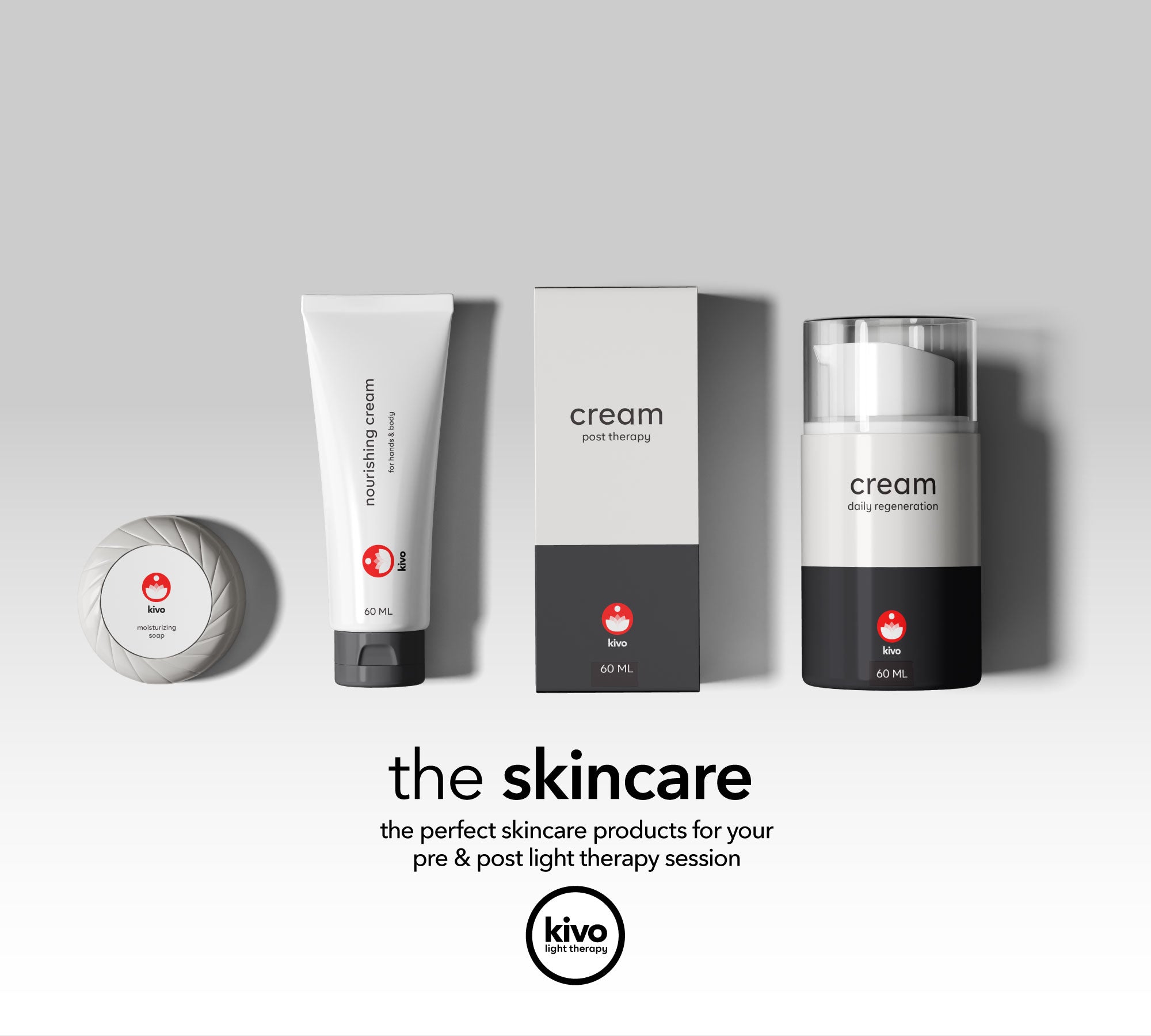 Kivo Skin: The perfect skincare products for pre & post red light therapy sessions red light therapy from Kivo