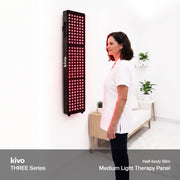 Kivo THREE series red light therapy panel 