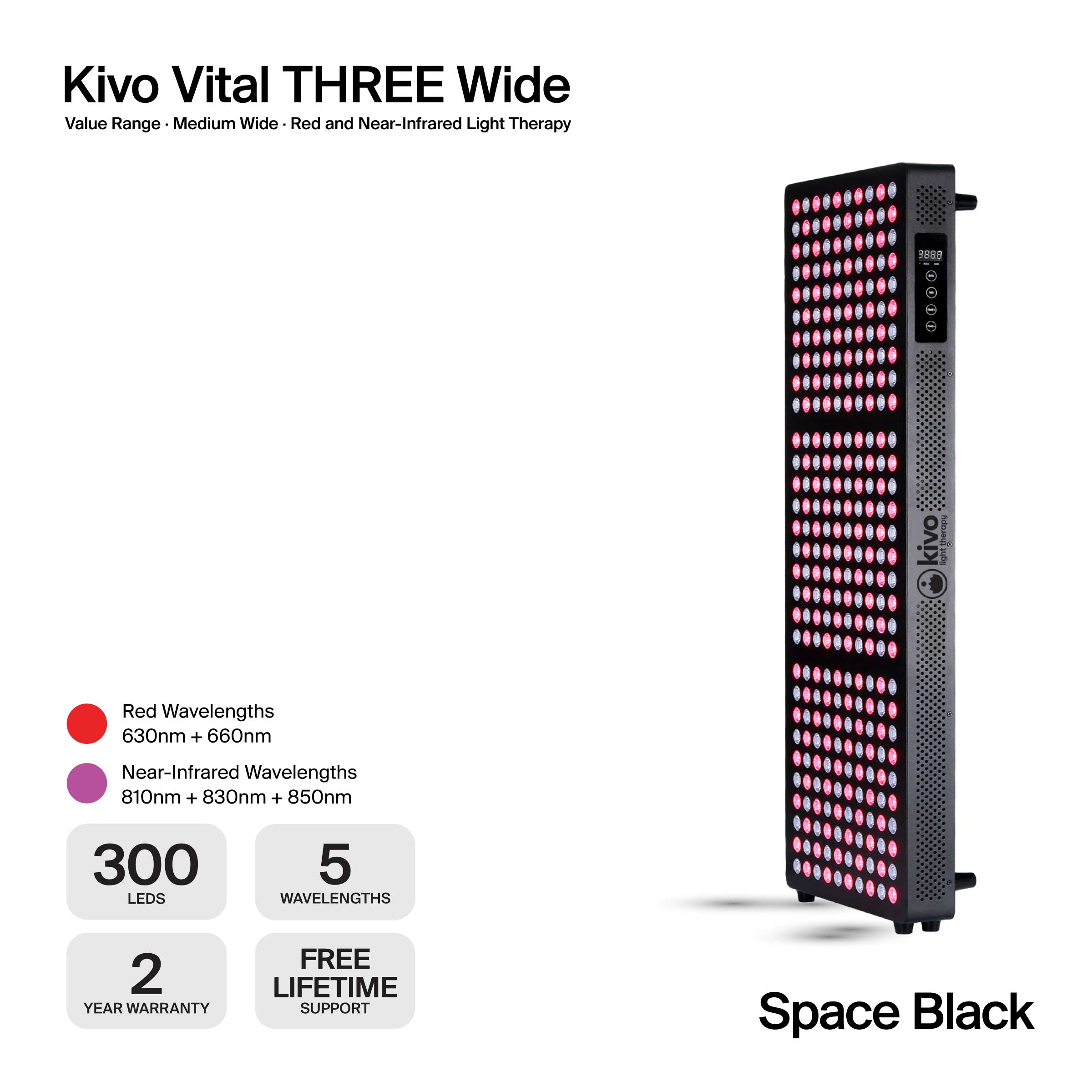 Kivo Vital THREE Wide