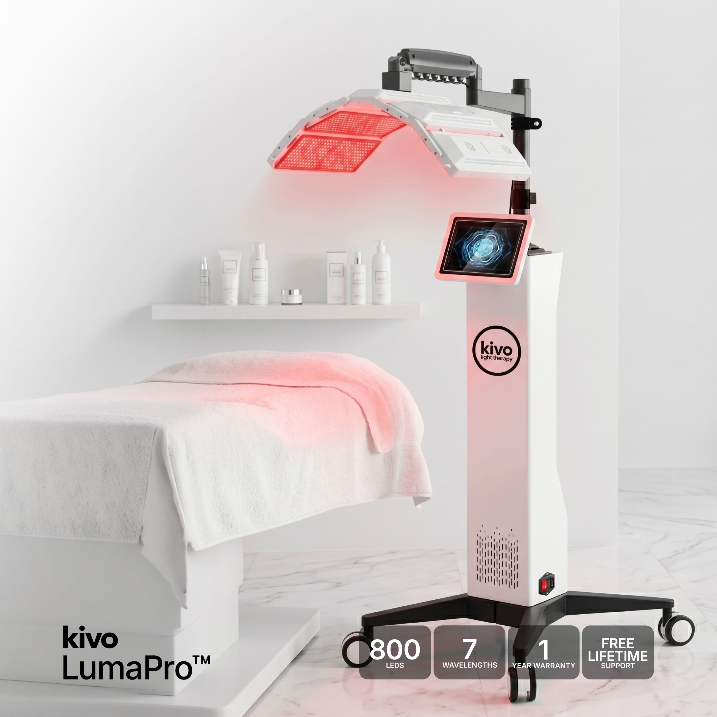 Kivo LumaPro - Commercial Grade Foldable Light Therapy panel Business