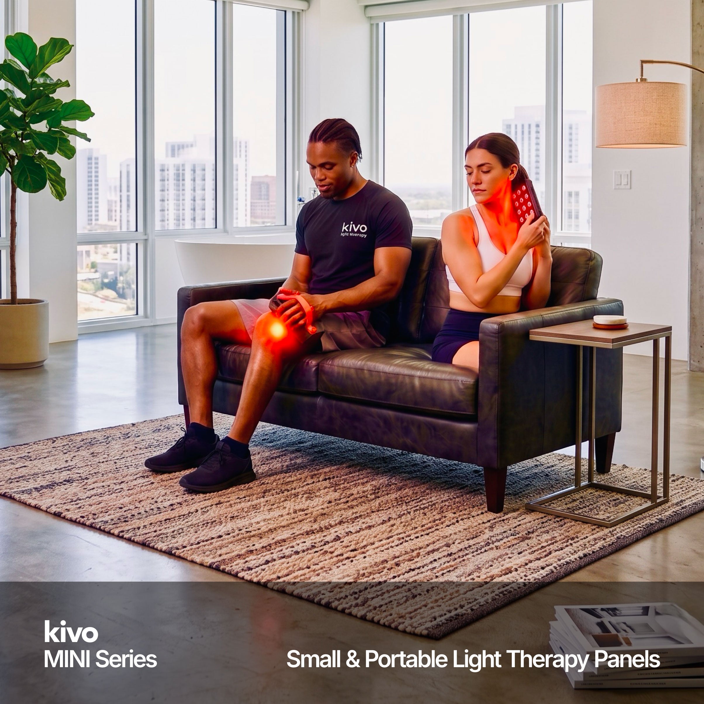 Kivo MINI Series - Small and Portable light therapy panels