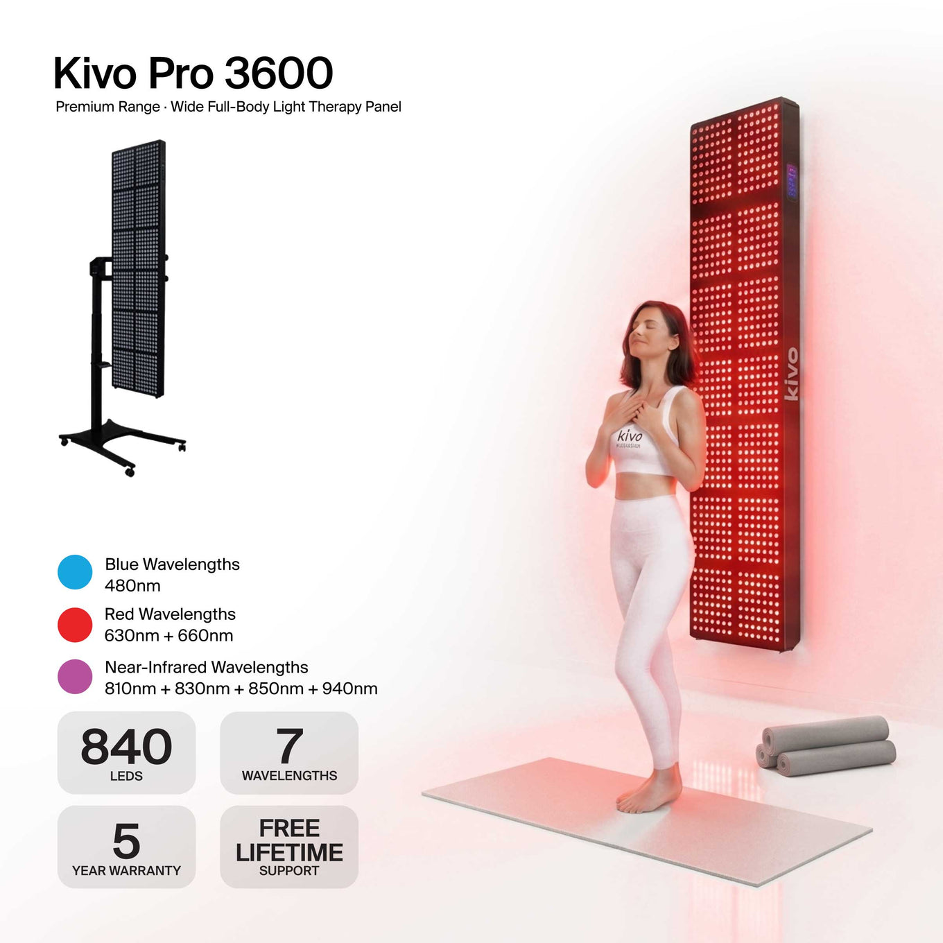 The most powerful and biggest light therapy led panel red light 3600