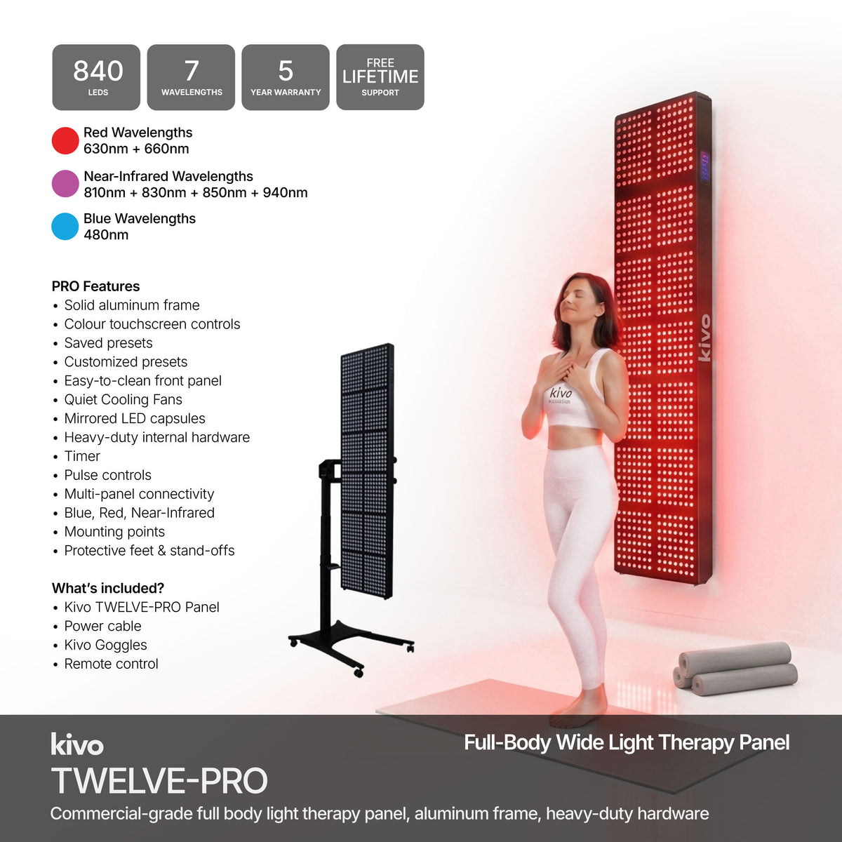 The most powerful and biggest light therapy led panel red light 3600