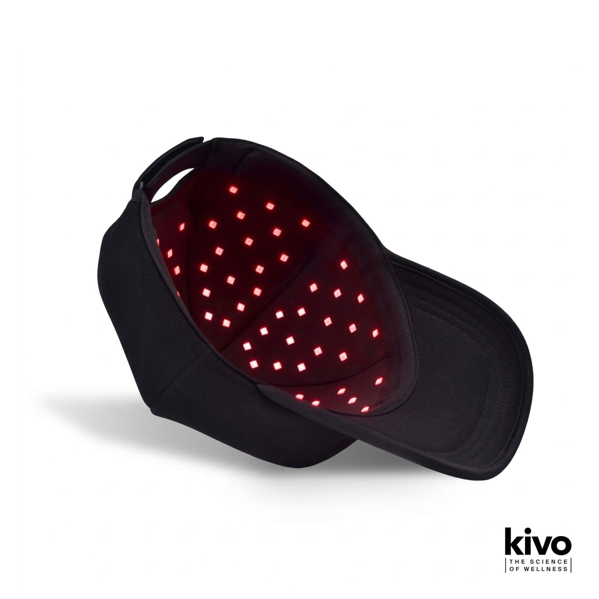 Kivo red and near-infrared 660nm 850nm hat for hair growth and balding